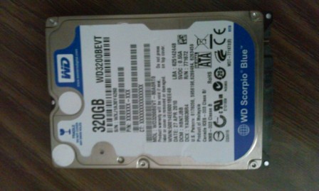Продам жесткий диск WD 320gb